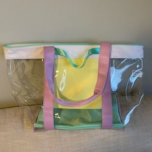 Stoney Clover Lane Clear Beach Tote